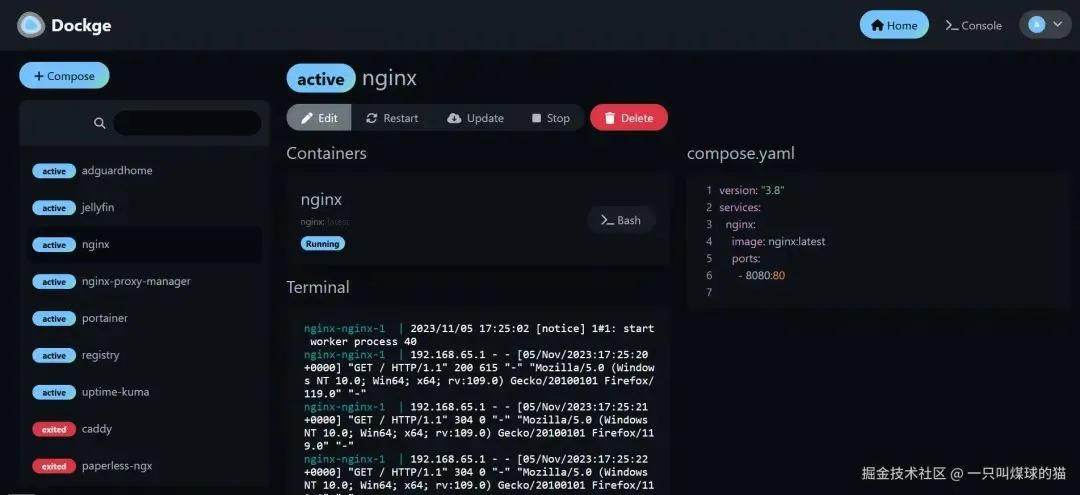 最全 Docker 神器集结，让你的服务器瞬间起飞！